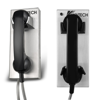 Téléphone mural anti-vandalisme pour ligne directe, téléphone d'urgence durable pour banques, guichets automatiques et prisons
