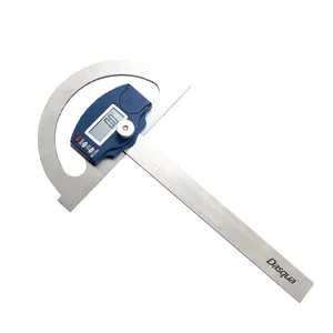 Dasqua высокое качество 0-180 градусов 0,05 разрешение электронный Ангел деревообрабатывающий линейка промышленный цифровой транспортир - Product Image 2