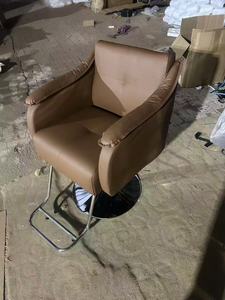 Modern European Commercial Portable Reclining <b>Barber</b> <b>Chair</b> Heavy Duty Hydraulic Pump Height Adjustable Metal Frame Gym Hotel - Product Image 6