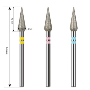 Diamond <b>Nail</b> Drill Bits Head Electric Polishing Machine specialized for Repairing Dead Skin <b>Nail</b> Drill Grinding Head Promotion - Product Image 6