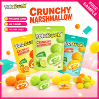 Yoloduck Vente Directe d'Usine Bonbons de Guimauve Lyophilisés aux Fruits