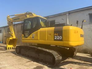Komatsu PC220-7ขุดตีนตะขาบขนาดเล็ก20ตันน้ำหนักปฏิบัติการคุณภาพดีปั๊มส่วนประกอบหลักมอเตอร์ - Product Image 3