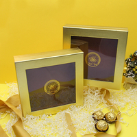 Impression de Logo personnalisée de luxe mat accepter personnalisé papier rigide carton Date boîte à pâtisserie emballage boîte cadeau de marque