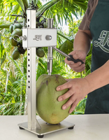 Couteau à ouvrir la noix de coco verte, ouvre-noix de coco manuel portable pour magasin de fruits, perceuse à trous pour coque de noix de coco