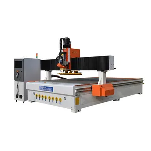 ماكينة راوتر CNC للخشب ATC 2024 4 * 8ft، راوتر CNC 1325 1530 للأثاث والمعدات للأعمال الخشبية والخشبية والخشب الرقائقي MDF