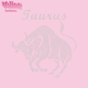 Vendita calda stabile strass disegni di trasferimento personalizzato ferro zodiacale su strass trasferimenti per maglietta - Product Image 3