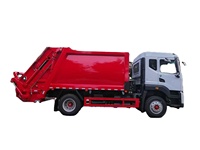 Camion compacteur à ordures diesel de petite taille, haute qualité, vente chaude, état neuf, transmission manuelle, Euro 5, pour la collecte des déchets