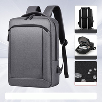 Sac à dos de voyage pour hommes, plusieurs options de couleurs, sac à bandoulière étanche, grande capacité, sac à bandoulière pour ordinateur portable, pour le travail et les voyages
