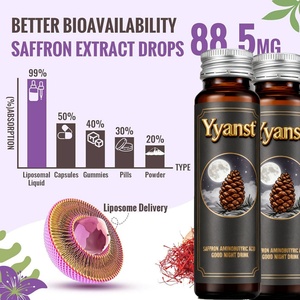 Líquido Oral de Azafrán Liposomal OEM/ODM de Alta Calidad, Potente Antioxidante y Refuerzo del Sistema Inmunológico - Product Image 2