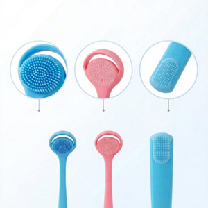 Limpiador de <span class=keywords><strong>Lengua</strong></span> con Cepillo de Dientes, Fabricado con TPR, Suave para <span class=keywords><strong>la</strong></span> <span class=keywords><strong>Lengua</strong></span>, Azul/Rosa, para Uso Doméstico - Product Image 3