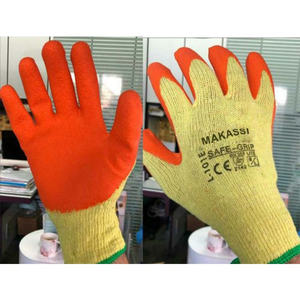 Guante de trabajo de látex barato de alta calidad Fabricante chino Stout Guante de látex de algodón Categoría de herramientas de producto - Product Image 6