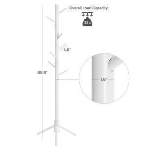 Hippimic — porte-vêtements en bois massif moderne, pour suspendre les chapeaux, gagner de l'espace - Product Image 5
