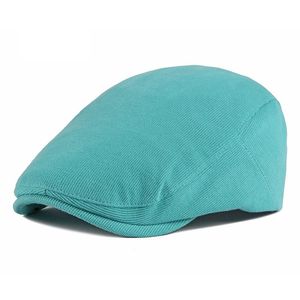 TX9199 Boina francesa para hombre al aire libre Newsboy Hat Sunscreen Beret Ivy Cap <span class=keywords><strong>Taxi</strong></span> Flat Top Flat Cotton Bidboy Hat - Product Image 6