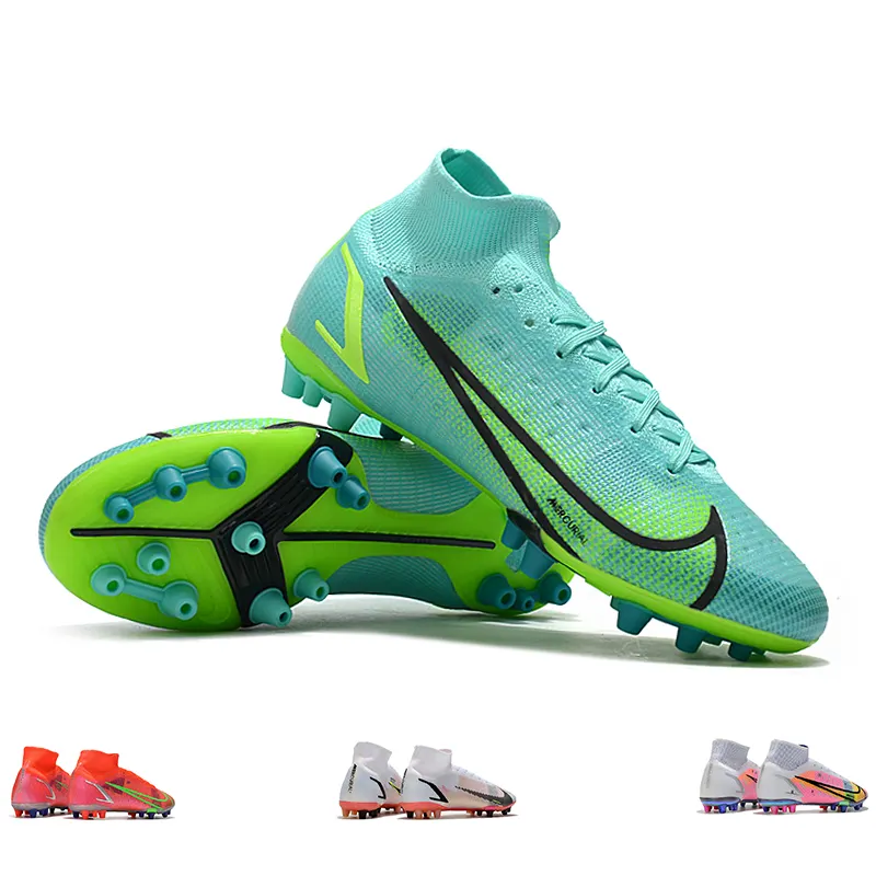 Zapatos de fútbol Ronaldo CR7 Mercurial para hombre, botas de fútbol de 14 Elite AG Pro, exteriores, Neymar ACC, Nike