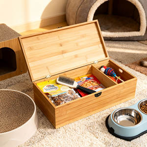 GL özel Logo bambu ahşap çanta çay oyuncak aracı aromaterapi saklama kutusu ambalaj için kilit kapaklı - Product Image 5