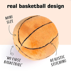 A315 hochet de <span class=keywords><strong>basket</strong></span>-ball en peluche pour bébé, contenu d'apprentissage, excellent cadeau pour tout-petits, filles et garçons, jouets de <span class=keywords><strong>basket</strong></span>-ball en peluche personnalisés - Product Image 3