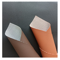 Cuir PU grain litchi résistant aux rayures, cuir artificiel doux et respirant pour l'intérieur de voiture et l'emballage de boîtes cadeaux