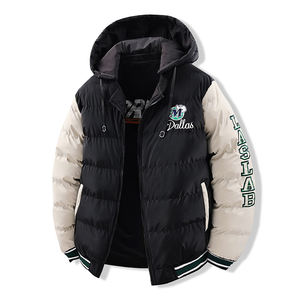 Chaqueta Varsity de Primavera para Hombre con Logotipo Frontal Personalizado, Nueva, de Diseñador, Informal, Premium, para Chico, a la Moda, Cálida, con Bordado - Product Image 3