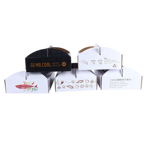 Boîtes à <span class=keywords><strong>pizza</strong></span> jetables biodégradables en papier alimentaire personnalisées, impression sur carton ondulé, boîte à <span class=keywords><strong>pizza</strong></span> pliable - Product Image 3