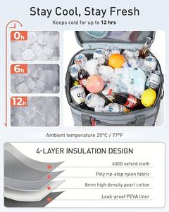 Personalized Best Seller Leakproof Temperature Lock Collapsible /Thermal Lunch /Cooler Bag for Picnic - Product Image 2