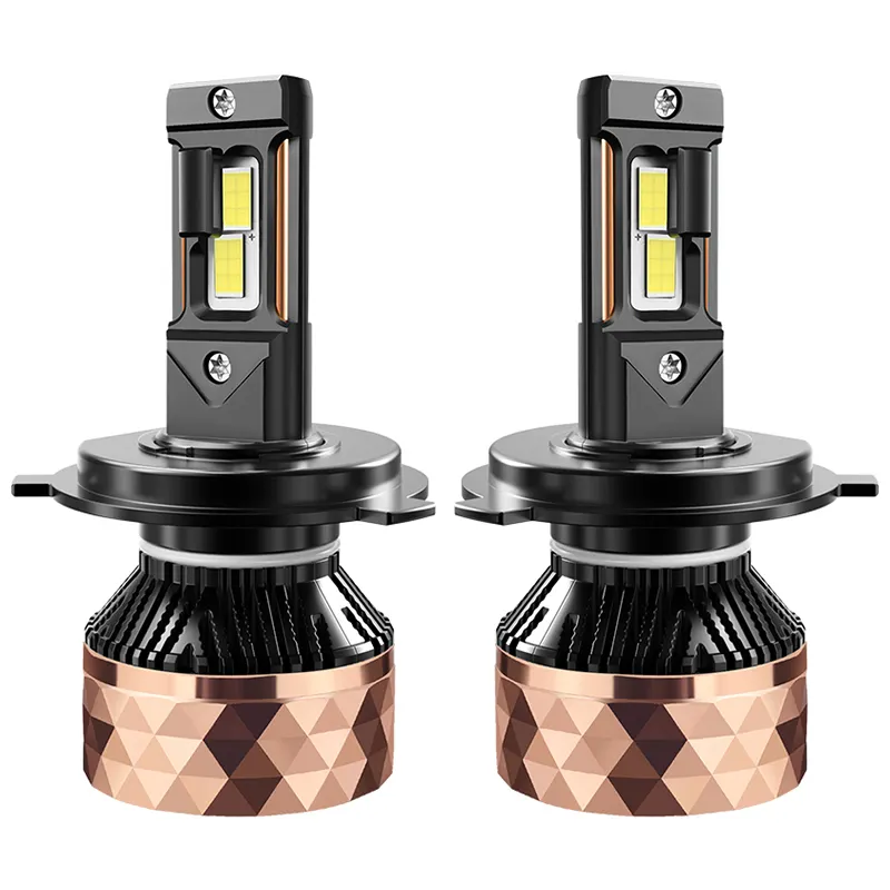 45000LM 220W Dual Copper Hi/Low Beam H4 LED Headlights Ai Canbus Driver EMC Led Headlamps 9005 9012 H1 H11 Led Headlight Bulbs