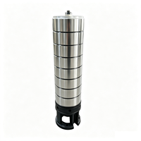 Pompe submersible pour puits profond de 6 pouces, 6SP 50HZ, haut débit, tête haute, en acier inoxydable 304, pour l'extraction d'eau