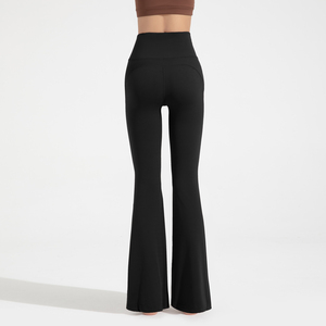 Quần Ống Loe Nâng Mông tùy chỉnh với xà cạp Yoga lỏng lẻo và hơi loe để chạy và tập thể dục - Product Image 5