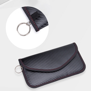 Bloqueador de señal de llave de coche personalizado, funda Faraday para llave de coche, bloqueador de señal de teléfono móvil, WIFI/<span class=keywords><strong>GSM</strong></span> / LTE/NFC / RFID con llavero - Product Image 2