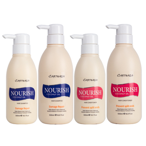 Champú y acondicionador reparador del cabello con colágeno de aguacate y queratina natural de primera calidad en stock - Product Image 1