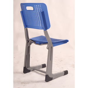 Silla Escolar Henmei Azul Rey con Estructura Metálica para Uso en el Aula - Product Image 2