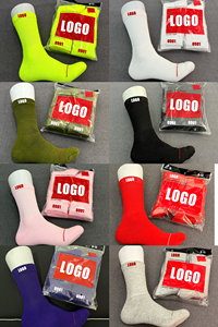 Calcetines de Skateboarding Americanos con Letras S, Diseño Moderno, Logotipo Rojo y Letras Blancas Imprescindible para <span class=keywords><strong>zapatillas</strong></span> de caña alta. - Product Image 6