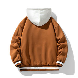 <span class=keywords><strong>Veste</strong></span> de <span class=keywords><strong>costume</strong></span> de Baseball de Style Hong Kong pour hommes nouvelle Collection printemps automne haut décontracté lettre à la mode coupe ample transfrontalière - Product Image 3