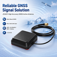 Antenne active GNSS de haute précision OEM GPS GLONASS BeiDou Galileo L1 L2 L5 avec connectivité SMA, protection IP66, câble personnalisé