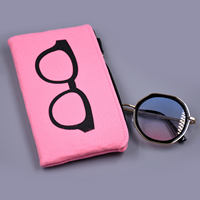Étui à lunettes à fermeture éclair BestClean avec doublure en feutre doux-Pochette à lunettes à la mode pour lunettes de soleil et lunettes de lecture