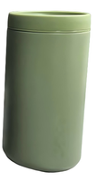 Gobelet isotherme à double paroi en acier inoxydable léger avec couvercle à ouverture rotative 350 ml, tasse de bureau facile à transporter pour thermos