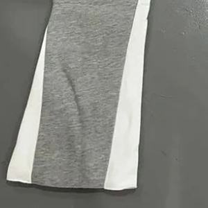 Pantalons de survêtement décontractés, pantalon de jogging évasé, peinture sur écran, patchwork, cordon de serrage, taille anti-plis, pantalon de survêtement évasé pour homme - Product Image 4