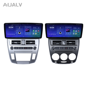 Unidad Principal de 12.3 Pulgadas con Pantalla Táctil Android Multimedia Carplay, Reproductor de Radio para Auto con DVD Estéreo para Honda City 2008-2014 - Product Image 1