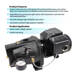 مضخة مياه عالية الضغط من الحديد الزهر لآبار الضخ الضحلة - Product Image 2