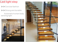 Escalier en colimaçon intérieur moderne, durable et écologique avec main courante en verre trempé et construction en acier inoxydable, certifié ISO9001