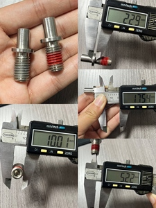 Tùy chỉnh thép không gỉ trái phải liên kết Vít Hex ổ đĩa điều chỉnh vít đôi cuối Stud với một phần bên ngoài ren vít - Product Image 4