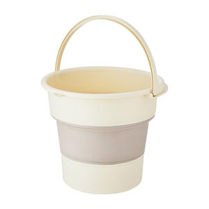 Secchiello pieghevole pieghevole da 10L in Silicone per il lavaggio del mocio da pesca all'aperto spiaggia da campeggio 10 litri in plastica secchio pieghevole per acqua - Product Image 5