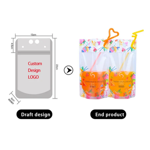 Bolsas Desechables Personalizadas para Té de Burbujas Boba, <span class=keywords><strong>Sushi</strong></span> y Leche, de Grado Alimenticio, a Prueba de Fugas, Resistentes a la Humedad, con Cierre Hermético y Impresión Perfecta - Product Image 6