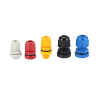 Hilo de nailon PG7 a PG63, prensatelas de plástico impermeables, sin halógeno, PA6-V2 IP68