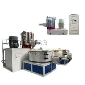Plastic Powder conveyor Belt Heating and Cooling Mixer Unit Pvc Mixing Raw Material Mixer Machine