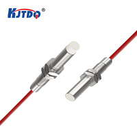 KJT Meilleure Vente Capteur de Proximité Inductif M8 Type Flush 3 Fils 10-36V DC IP67 1/2mm pour Mesure de Distance
