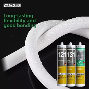 Allemand pour Wacker <span class=keywords><strong>Colle</strong></span> d'aquarium <span class=keywords><strong>à</strong></span> séchage rapide 121 Mastic anti-moisissure 131 <span class=keywords><strong>Colle</strong></span> étanche et acide pour aquarium en silicone - Product Image 4