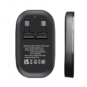 <span class=keywords><strong>Cargador</strong></span> <span class=keywords><strong>de</strong></span> Pared Delgado y Rápido GaN PD <span class=keywords><strong>de</strong></span> 30W, Gran Venta en 2026, para Tanzania, Producido por el Fabricante <span class=keywords><strong>Original</strong></span> con Soporte <span class=keywords><strong>de</strong></span> Personalización - Product Image 3