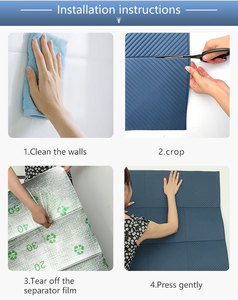 <span class=keywords><strong>Papier</strong></span> <span class=keywords><strong>peint</strong></span> en cuir SXP imperméable pour <span class=keywords><strong>chambre</strong></span> à coucher et tête de lit - Product Image 4