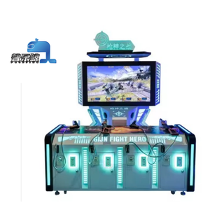 4 người chơi bắn súng Hunter <span class=keywords><strong>VR</strong></span> thực tế ảo giả lập nhiều người chơi cho trung tâm mua sắm ngoài trời trong nhà sân bay công viên giải trí - Product Image 6