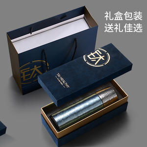 Thermos in Titanio Puro a Doppia Parete 0,4kg con Infusore per Tè, Regalo Aziendale, Tazza per la Salute - Product Image 6